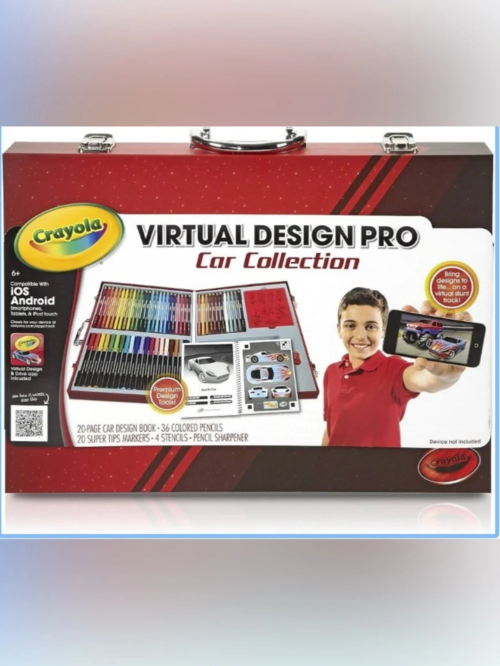 Crayola VIRTUAL DESIGN PRO Car Collection - NIP